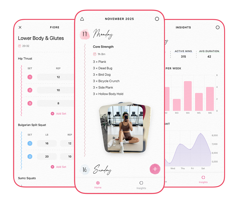 Fiore App Screenshots
